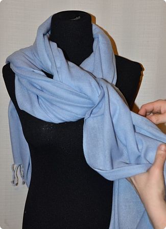 Sunrise Pashmina 100% cashmere shawl, (VIS #Sft-48L)  fullsize Dusk Blue 100% pashmina shawl, basic weave, tasseled fringe, basic weave,  tasseled fringe
